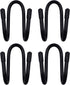 YYST Chain Link Fence Hangers for Link Fence, Chain Fence -to Hold Poles,Brushes,Leaf Rakes,etc Up to 2 Pound - No Pool Accessories (4)...
