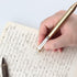 SMOOTHERPRO Erasable Solid Brass Bolt Action Pen Compatible with Pilot FriXion Refill Durable Pen Clip for EDC Pocket Business Collection Retro Bl...