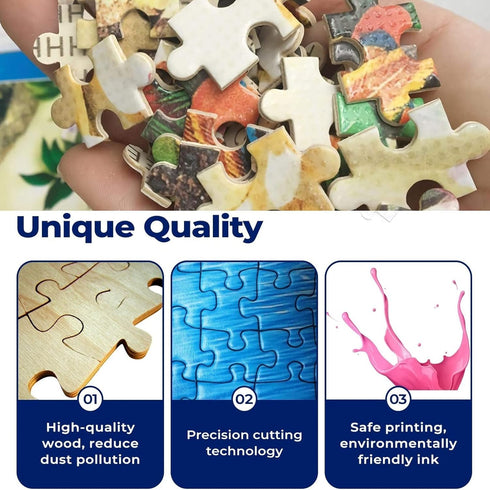 500 Piece Puzzles for Adults, Jigsaw Puzzles 500 Pieces for Adults,Wooden Puzzle for Adults,Halloween Puzzles, Christmas Puzzles, Easter Puzzles, ...