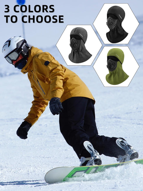 ROCKBROS Ski Mask Balaclava Winter Mask for Men Baclava Cold Weather Thermal...