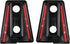 Hooke Road Black Hood Hinge Cover for 2007-2018 Jeep JK Wrangler & Unlimited - Pack of 2...