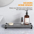 Instant Dry Bathroom Kitchen Sink Organizer, Diatomite Stone Drying Tray for Soap Dispenser, Sponge Brush and Toothbrush Cup, Countertop Fast Dryi...