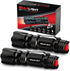 GearLight M3 Mini LED Flashlight - 2 Bright, Small Tactical Flashlights with High Lumens and Pocket Clip for Camping, Outdoor & Emergency Use ?...
