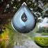 Wind Spinner 12-inch 3D Stainless Steel for Garden Decor, Little Stone - Worth Gift Holiday Decor GWS...