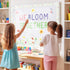 Wildflower Bulletin Board Kit for Sum-mer Theme Wild Flower Boarders Classroom Wall Decoration Daisy Butterfly Cutouts We Bloom Together Floral Se...