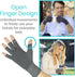 Vive Arthritis Gloves with Grips - Men & Women Textured Fingerless Compression - Open Finger Hand Gloves for Rheumatoid and Osteoarthritis - Arthr...
