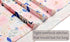 Baby Receiving Blanket Swaddle Blanket Infant Wrap with Matching Headband Beanie and Name Card (Pink and Purple)...