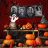 Halloween Decorations Indoor, 3D Changing Face Moving Portrait Pictures Frames for Scary Halloween Haunted Mansion House Decor Wall Decoration- 4 ...