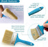 Stain Brush 4-inch Chip Brush Wide Flat Bristle Paint Brush for Painting Walls, Cabinets, House Touch-ups and dust Cleaning...