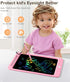 LCD Writing Tablet for Kids, 12 Inch Colorful Doodle Board, Drawing Tablet Writing Board, Toddler Learning Toys for 3 4 5 6 7 8 Years Old Boys Gir...
