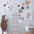 16 PCS Large Heart Stencil Heart Stencils Different Sizes for Painting Template Heart Stencil for Crafts Plastic 5 Point Heart Templates for Fabri...