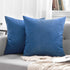 MIULEE Pack of 2 Decorative Outdoor Solid Waterproof Throw Pillow Covers Faux Linen Garden Farmhouse Coastal Cushion Cases for Summer Patio Tent B...