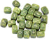 SUNYIK Natural Green Jade Rune Stones Set with Engraved Elder Futhark Alphabet Lettering Polished Healing Crystal Kit...