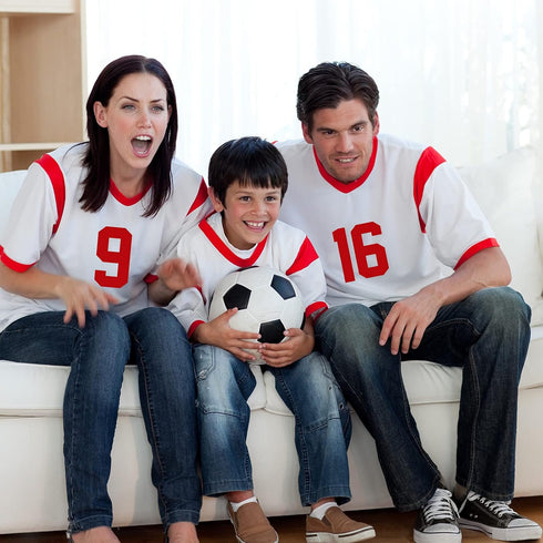 Zonon 22 Pieces Iron on Numbers T Shirt Heat Transfer 0 to 9 Jersey Numbers for Team Uniform Sports(Red,8 Inch)...