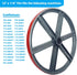 2 Pack 12 inch x 7/8 inch x .095 inch Urethane Band Saw Tire for 12 inch diameter x 7/8 inch wide wheels for Craftsman Band Saws...