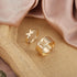 4Pcs Butterfly Band Rings Set for Women,Adjustable Gold Silver Hollow Butterfly Open Ring Matching Stacking Rings for Couples Wedding Jewelry...