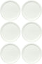 Corningware F-16-PC French White 16 Ounce Plastic Replacement Lid - 6 Pack...