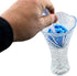 Soft Touch Kitchen Glassware Multi-Purpose Sponge Puff Dish Brush 11.5" with Clear and Comfortable Ergonomic Handle (1)...
