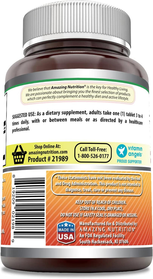Amazing Formulas Bromelain 500 Mg Tablets Supplement | Non-GMO | Gluten Free | Made in USA (240 Count)...