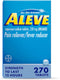 Aleve Pain Reliever & Fever Reducer Tablets, Naproxen Sodium, Headache, Back and Body Pain Relief Medicine, 270 Count...