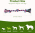 SHARLOVY Puppy Rope Toy, Dog Rope Toy for Small Dogs, Puppy Teething Toys, Cotton Interactive Tug of War Dog Toy for Puppies Boredom, Dog Chew Toy...