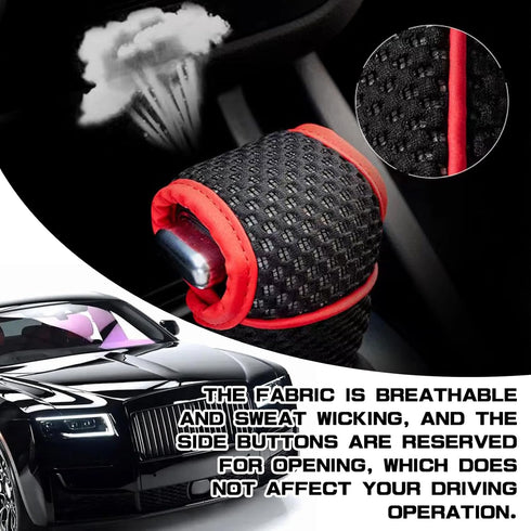 Car Gear Shift Knob Cover, Automotive Automatic/Manual Stick Gear Shifter Knobs Cover, Shifting Handle Protector, Vehicle Interior Decoration Acce...