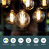 Linkind G25 Globe Smart Edison Bulbs, 2700K-6500K Tunable and Dimmable WiFi Edison Bulbs, 8W(60W Equivalent) Vintage Light Bulbs 800lm, Compatible...