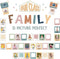 52 Pcs Picture Frame Bulletin Board Decor for Classroom Our Class Is a Family Bulletin Board Set Word Wall Bulletin Board Set for Teachers Chalkbo...