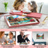 SJUTOUCI Diamond Art Painting Kits for Adults, Nature Landscape Diamond Art Kits for Beginners, DIY Full Drill Fall Lake House Gem Art for Home Wa...