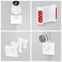 Corner Wall Mount for YI Home (3 Pack) Security Camera - Adhesive Holder, No Hassle Bracket, Strong 3M VHB Tape, No Screws, No Mess Install (White...