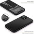 Tasikar Compatible with iPhone 11 Case Carbon Fiber Leather Design with TPU Bumper Premium Hybrid Case (Black)...