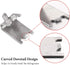 920158 Refrigerator Shelf Clips Freezer Shelf Clip Cooler Shelf Support Commercial Shelf Clip for Fridge(8 Pieces)