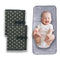 2 Pack-Portable Changing Pad, Portable Diaper Changing Pad for Newborn in 0-12 Months, Waterproof Changing Mat, Foldable Changing Pad Liner That N...