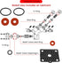 For Zurn 975XL 975XL2 1/4”-1/2” Rubber Repair Kit and Springs Backflow Preventer Repair Kit...