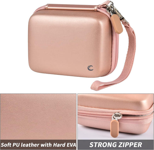 Carrying & Protective Case for Digital Camera, AbergBest 21 Mega Pixels 2.7" LCD Rechargeable HD/Kodak Pixpro/Canon PowerShot ELPH 180/190 / Sony ...