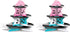 Beistle , 2 Piece Rock and Roll Record Cupcake Stand, 13.5", Multicolor...