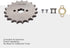 GOOFIT 17mm Sprocket Front for 50cc 70cc 90cc 125cc Motorcycle ATV Dirt Bike Go Kart(428-19T)...