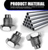 3 PCS 3 Ton 4 Ton Car Horizontal Jack Pressure Rod Fixed Screw, Waterproof Durable Metal Vehicle Jack Handle Bolt, Universal Automotive Repair Scr...