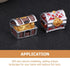 5pcs Pirate Chest Delicate Aquarium Decor Treasure Chest Decor Fish Tank Accessory Microlandscape Treasure Case Aquarium Supply Resin Craft Resin ...