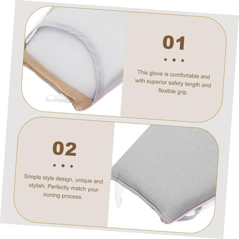 Zerodeko Sponge Pad Steamer for Clothes Mini Steamer Garment Steamer Mitt Clothes Steamer Mitt Shirt Steamer Mini Steam Iron Ironing Table Mesh Ir...