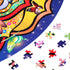 Bgraamiens Puzzle-Butterfly Dream Party-1000 Pieces Creative Round Butterfly Mandala Jigsaw Puzzle Color Challenge Puzzle...