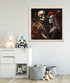 Diymood Paint by Numbers for Adults Skeleton Bride, DIY Oil Painting Roses Acrylic Paint by Number Kits for Kids Adults Beginner for Home Wall Dec...