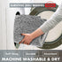 LuxUrux Bath Mat, Extra-Soft Plush Non-Slip Bathroom Rug, Luxury Chenille Microfiber Material, Super Absorbent Shaggy Bath Rug. Machine Wash & Dry...