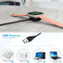 Compatible with Fitbit Sense/Sense 2/Versa 3/Versa 4 Charger,2 Pack Replacement USB Charging Cable Dock Stand for Sense/Sense 2/Versa 3/Versa 4 Ac...