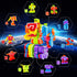 Lydaz Number Bots Math Toys for Kids, Preschool Learning Activities Games Toys, Number Robots Block Autism STEM Education Toys, Classroom Carnival...