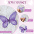 40PCS Purple Butterfly Stickers, Butterfly Stickers Waterproof for Scrapbook Journal Laptop Gift Water Bottle Cell Phone Cases for Adults Kids Aes...