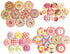 Foraineam 400pcs Mixed Wooden Buttons Bulk 2 Holes Round Decorative Wood Craft Button for Sewing Crafting...