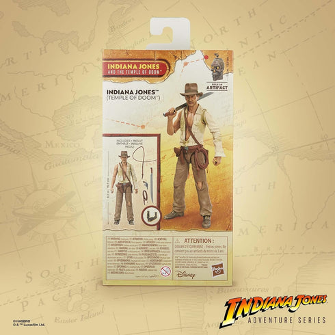 Indiana Jones and The Temple of Doom Adventure Series (Temple of Doom) Action Figure, 6-inch, Toys for Kids Ages 4 and Up...