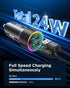 Colorful Car Charger Car Charger Adapter Compact Cigarette Lighter USB Charger 4.8A Car USB Charger Car Phone Charger USB a Port Charging All Smar...