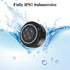 HAISSKY Bluetooth Shower Speakers, Portable Wireless Speaker with Suction Cup, IP67 Waterproof Speaker with LED Light, Pairs Easily to Phones, Tab...